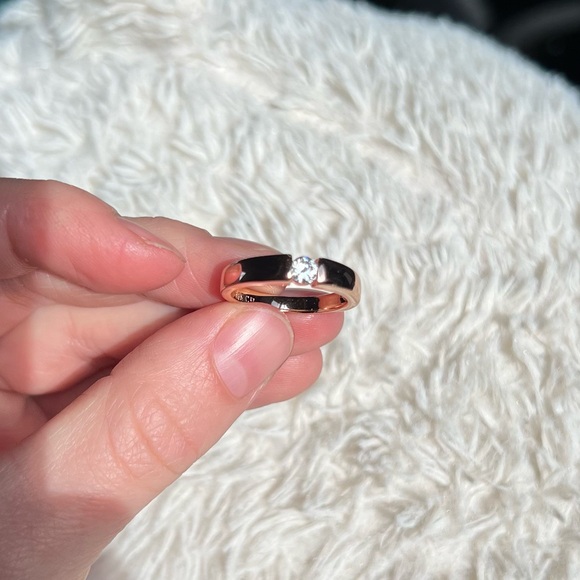 18K GP Rose Gold Ring - Picture 9 of 9